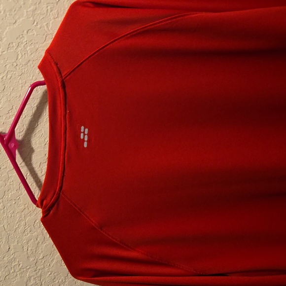 BCG Men's Dry Wick Long Sleeve Shirt Red - Picture 3 of 4